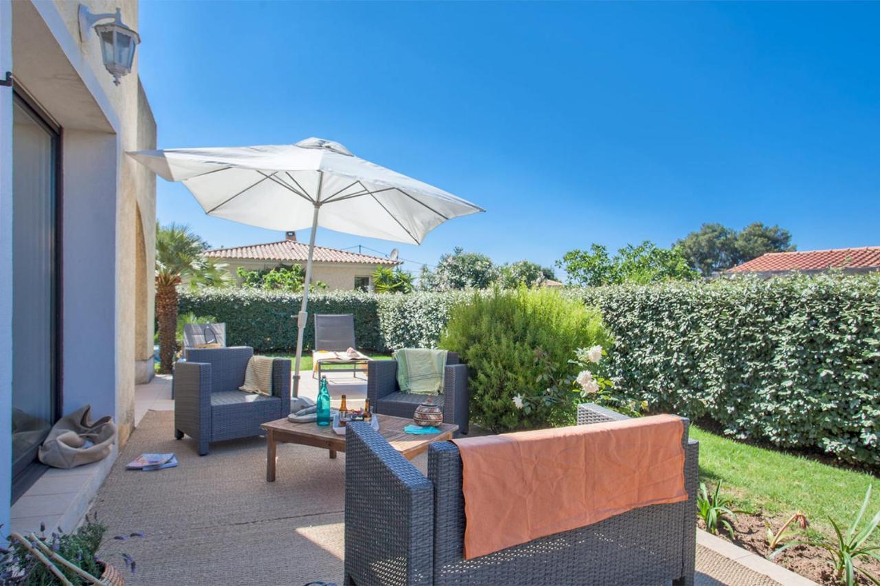 Location De Vacances Olivier Jardin Privatif Et Piscine Chauffee Partagee Calvi  Zewnętrze zdjęcie