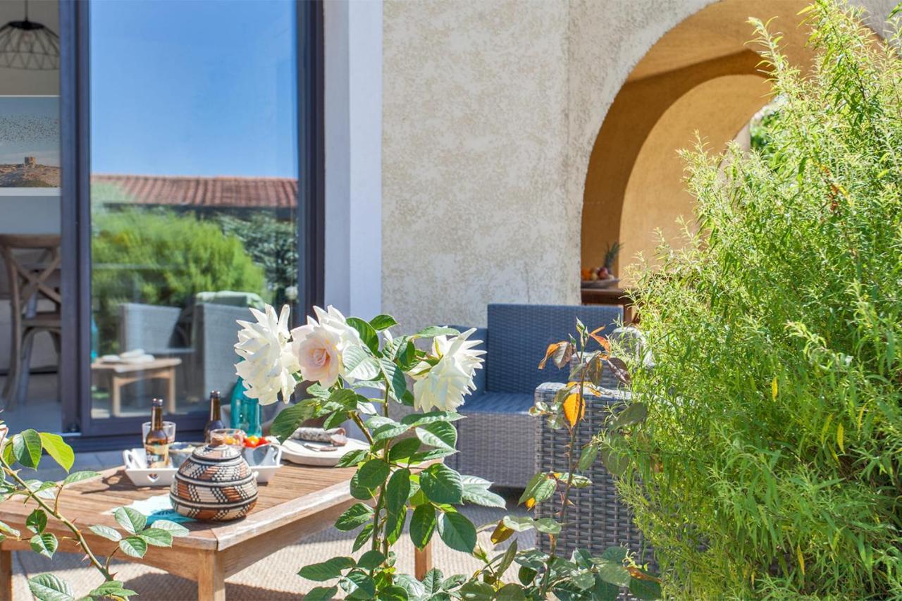 Location De Vacances Olivier Jardin Privatif Et Piscine Chauffee Partagee Calvi  Zewnętrze zdjęcie