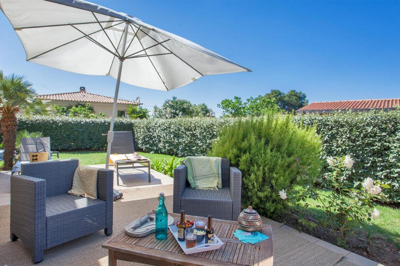 Location De Vacances Olivier Jardin Privatif Et Piscine Chauffee Partagee Calvi  Zewnętrze zdjęcie